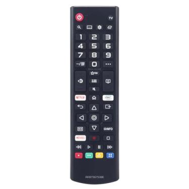 Imagem de ALLIMITY AKB75675306 Controle remoto de substituição compatível com LG 4K OLED LCD HDTV AKB75675304 AKB75675302 AKB75875306 49UN7100PUA 60UN7310PUA 55UN7300PUB