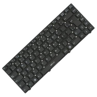 Imagem de Teclado Notebook Sti Na1401 Itautec W7510 Cce I25 Wifi F4