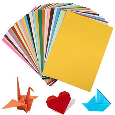 Imagem de Tecbeauty 300 Folhas de Papel Colorido de 20 Cores, Papel de Cópia A4, Papel Artesanal, Origami, para Artes Diy, Artesanato, Corte de Papel (8,3 X 11,7 Pol.)