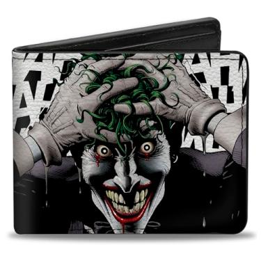 Imagem de Buckle-Down Carteira masculina de coringa dobrável com fivela, coringa, 4 x 3,5 EUA