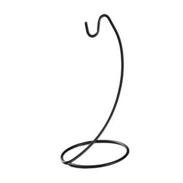 Imagem de Ｂｅｓｇａ Gancho de banana de ferro, moderno de banana, acessórios de cozinha independentes, suporte de bananeira para balanço para balcão, Preto