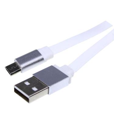 Imagem de Cabo Carregador Micro Usb V8 Android Reforçado 1 Metro - Comp
