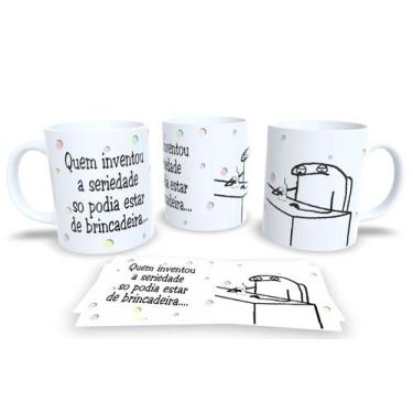 Imagem de Caneca de Porcelana Personalizada Flork Frases Engraçadas, Divertidas 