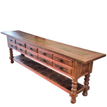 Imagem de Aparador 10 Gavetas, Prateleira e Pés Torneados G em Demolição