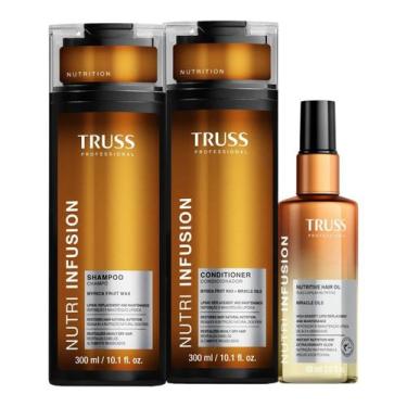 Imagem de Kit Truss Nutri Infusion - Shampoo 300ml + Condicionador 300ml + Óleo 