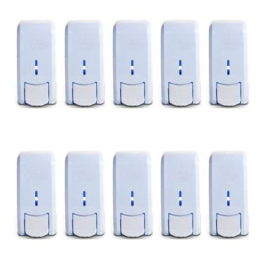Imagem de Kit 10 Dispensadores Suporte Porta Dispenser Parede Sabonete Líquido o