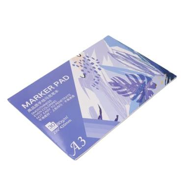 Imagem de 30 Folhas Livro de Esboço de Papel Texturizado Profissional Watercolor Painting Sketching Paper Desewing Paper, Marker Pad Sketchbook para Lápis Charcoal de Tinta ou Marcadores de Desenhos (A5) (A4) (A3)