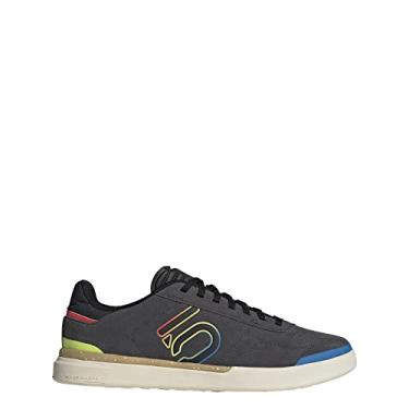 Imagem de adidas Tênis masculino casual Sleuth DLX com cadarço - preto, cinza, Core Black/Carbon/Wonder White, 38