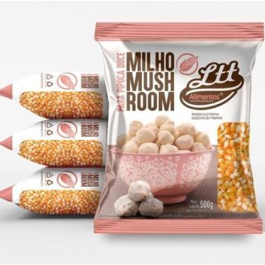 Imagem de Milho Pipoca Mushroom Gourmet Doce Caramelada - lttalimentos, 500g