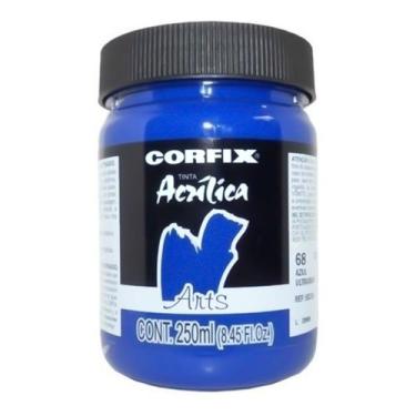 Imagem de Tinta Acrílica G1 Arts 068 Azul Ultramar 250ml Corfix, 068 - AZUL ULTR