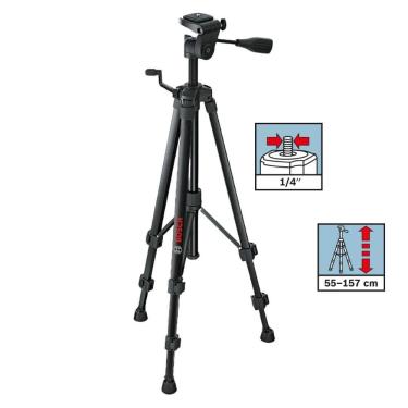 Imagem de Tripé para Medição Nivel Laser Bosch BT 150 Professional