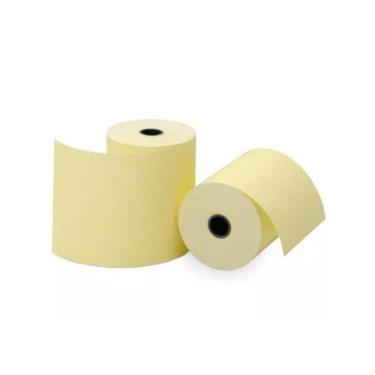 Imagem de Bobina Térmica 80mm x 40m Com 30 Unidades cor Amarela Regispel