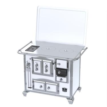 Imagem de Fogao a Lenha N 2 Gab Sec Xv Chapa de Aluminio Branco