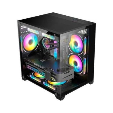 Imagem de Gabinete Gamer Aquario Micro 0830 - Kmex