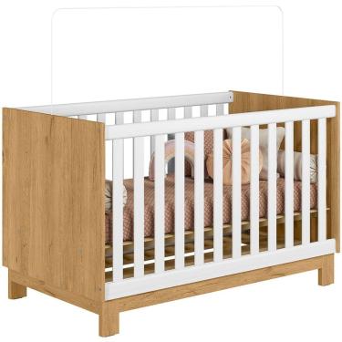 Imagem de Berço Infantil Mini Cama MDP/MDF Feitiço