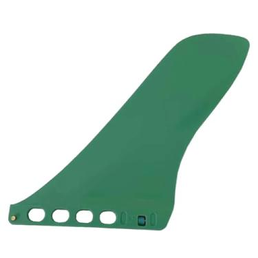 Imagem de menolana Surfboard Fin Paddleboard Center Fin Fácil de instalar e remover o acessório de fortalecimento resistente à parte do desgaste da placa de surf, Verde