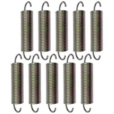 Imagem de Kit Mola Tracao 25,4 De X Ne 27 X 3,00mm 10 Unidades - GL MOLAS