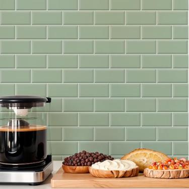 Imagem de Azulejo Adesivo Metro Verde