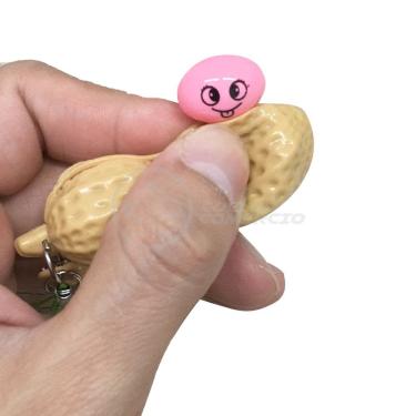 Imagem de Chaveiro Amendoim Fidget Toy Anti Stress Tiktok Relaxa