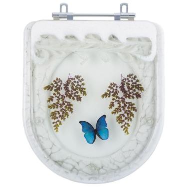 Imagem de Assento Sanitario Poliester Borboleta Luna Para Vaso Icasa