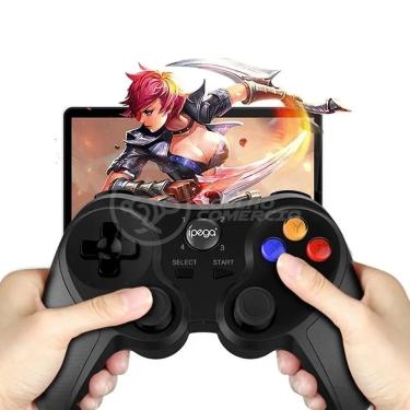 Imagem de Controle Game Joystick Jogar CelularPc Gamepad Bluetooth