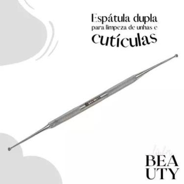 Imagem de Espatula Dupla Para Raspar e Empurrar Cutículas - EUD-140 - NYBC