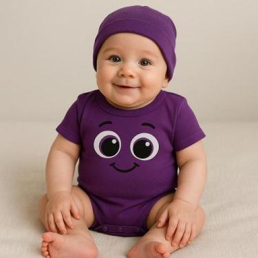 Imagem de Body Bebê Mesversário Temático Personagens Bolo Fofo -  Body Temático,