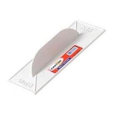 Imagem de Desempenadeira Plástica Pvc Para Textura Grafiato - 7x16cm - Castor