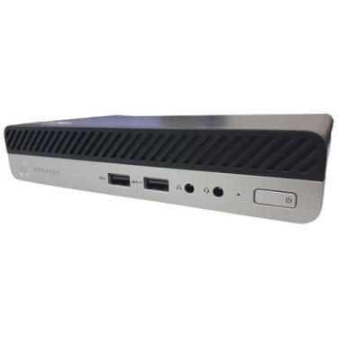Imagem de Mini Computador Hp Prodesk I3 9ªGer 16gb Ddr4 120SSD Win10