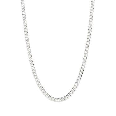 Imagem de Cordão elo groumet de prata 925 - tam.50 8300595000 - Rommanel 