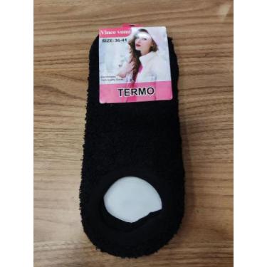 Imagem de Meia sapatilha feminina antiderrapante - Termo, 2