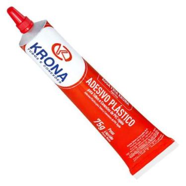 Imagem de COLA PARA TUBOS E CONEXOES PVC KRONA 75gr.