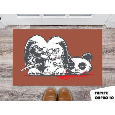 Imagem de Tapete Capacho Personalizado Coelho Assassino - Deluzz