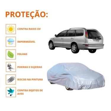 Imagem de Capa Cobrir Carro Fiat Marea Wekeend Proteção Impermeável - Mosaner St