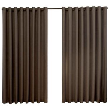 Imagem de Cortina Blackout Tecido 8,00 X 2,30 Para Sala/Quarto/ Cozinha/ Escrito