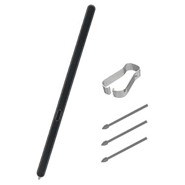 Imagem de Caneta de substituição Z Fold 7 S Edição dobrável para Samsung Galaxy Z Fold7 Fold Edition Stylus compatível com Galaxy Z Fold 7 S Pen Fold Edition com pontas/pontas de substituição (preto)