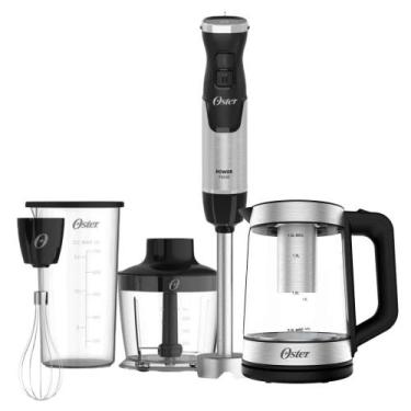 Imagem de Kit Mixer Power 3 em 1 e Chaleira Tea com Infusor 1,8L Oster, 110V
