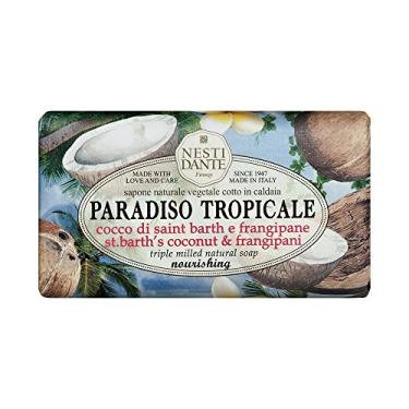 Imagem de Nesti Dante Sabonete Barra Paradiso Tropicale Côco Di Saint Barth E Frangipane Natural