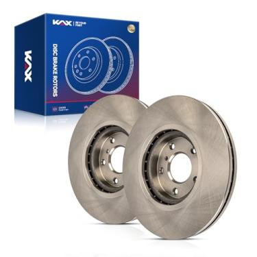 Imagem de KAX Substituição do par de rotores de freio a disco dianteiro de 32 cm para Maxima 2004-2014 2016-2022, Murano 2005-2007 2011-2014, G37 2009-2013, G35 2005-2008, M35 2006-2010, 370-Z 2009-2019,