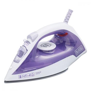 Imagem de Ferro de Passar Roupa a Vapor Black e Decker 1200W FX1050