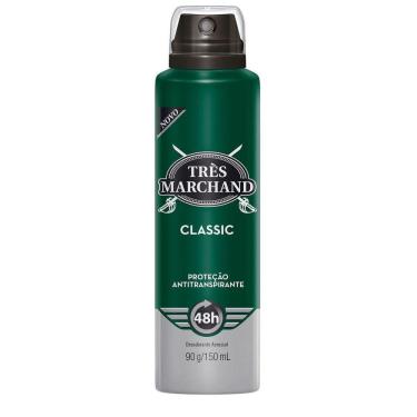 Imagem de Desodorante Aerosol Très Marchand Classic 150ml