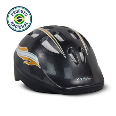 Imagem de Capacete Infantil Bike Ciclismo com regulagem Preto - MYMAX
