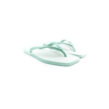 Imagem de Chinelo Feminino Sua Cia 8501 - Marfim/verde-Feminino