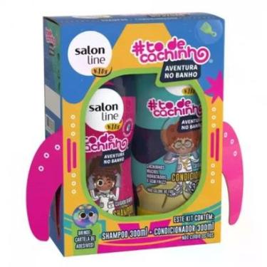 Imagem de Shampoo+ Condicionador To de Cachinhos Aventura Salon Line 600ML-Unissex