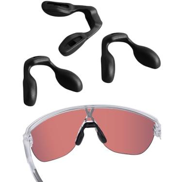 Imagem de Acefrog 3 peças de almofadas de nariz atualizadas para Oakley Corridor OO9428 OO9248A, Corridor SQ, Crosslink Fit OX8136M OX8142, atuador OO9250 OO9250A OO9430 Óculos de sol, peça de substituição de