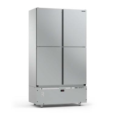 Imagem de Geladeira Comercial Resfriados 4 Portas Inox Mcr4pi 220V - Refrimate