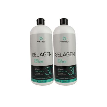 Imagem de Bórabella Kit 2 Selagem 3D Semi Definitiva Sem Formol 1000ml