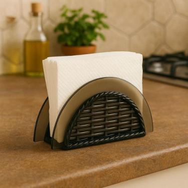 Imagem de Porta Guardanapo Fume Papel Trança Multiuso Para Mesa - Keita