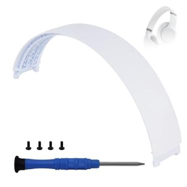 Imagem de Adhiper Kit De Reposição E Acessórios Para Faixa Cabeça Studio Pro Fones Ouvido Beats 2023 Modelo A2924/3 A1914 - Branco Fosco