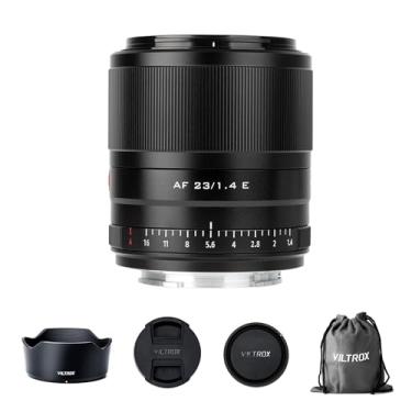 Imagem de VILTROX Lente 23 mm f/1.4 E, foco automático, grande abertura, STM, APS-C, compatível com câmeras Sony E-Mount A7, A7R, A7C, A7II, A7RII, A7SIII, A7III, A7RIII, A7RIV, A9, A6600, A6500, A6400, A6300
